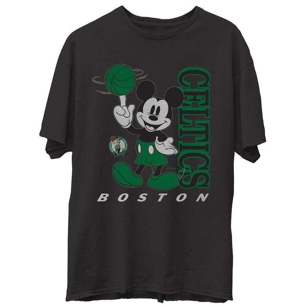 Boston Celtics Junk Food X Disney Mickey Baller T-Shirt